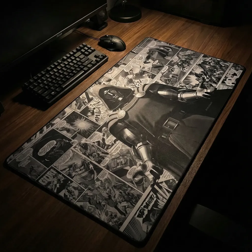 Dr. Doom Marvel latest villian Desktop mat by Urbanrat
