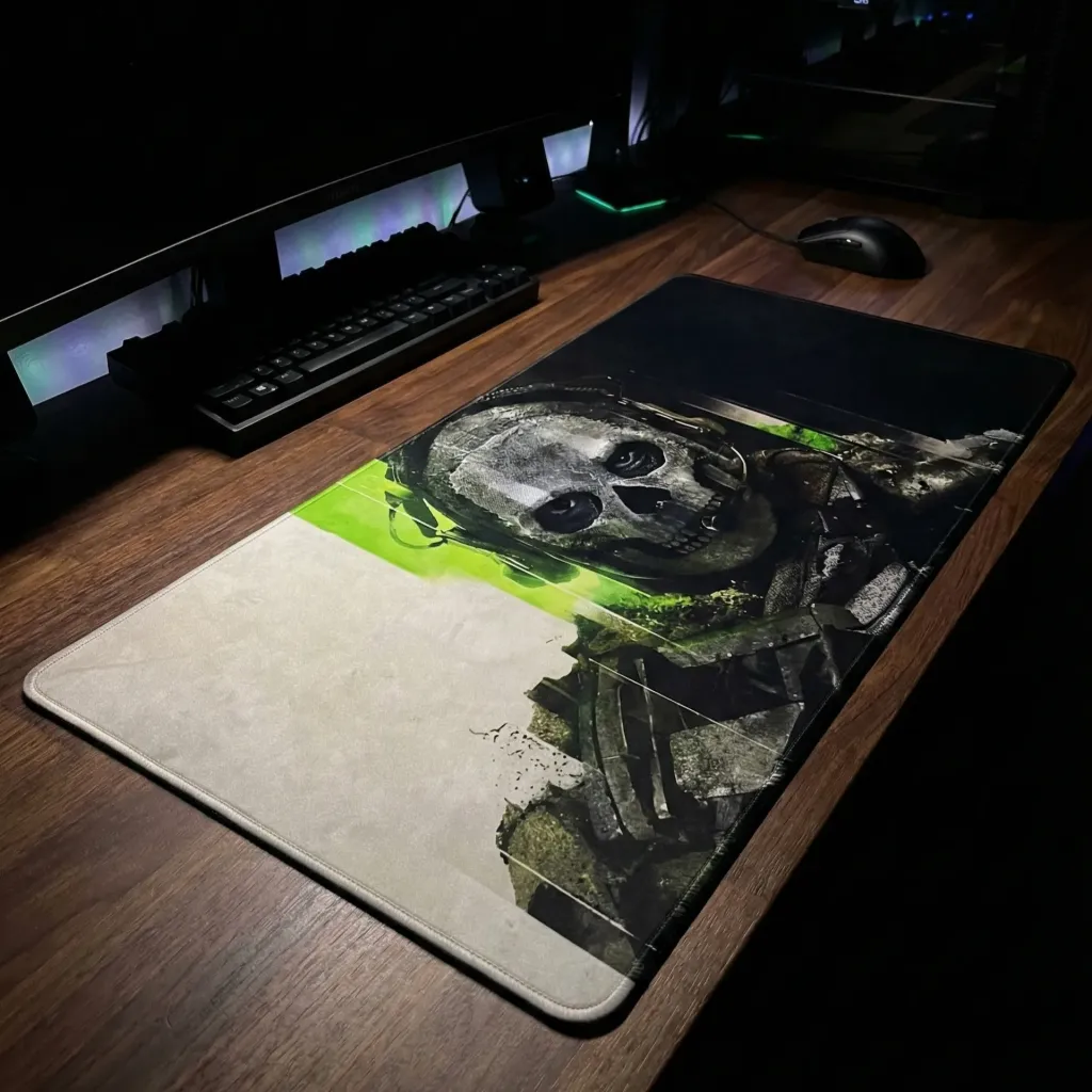 Call of duty GHOST Desktop Mat by Urbanrat